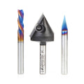 3-Pc CNC General Purpose Set, 1/4 inch Shank S217837