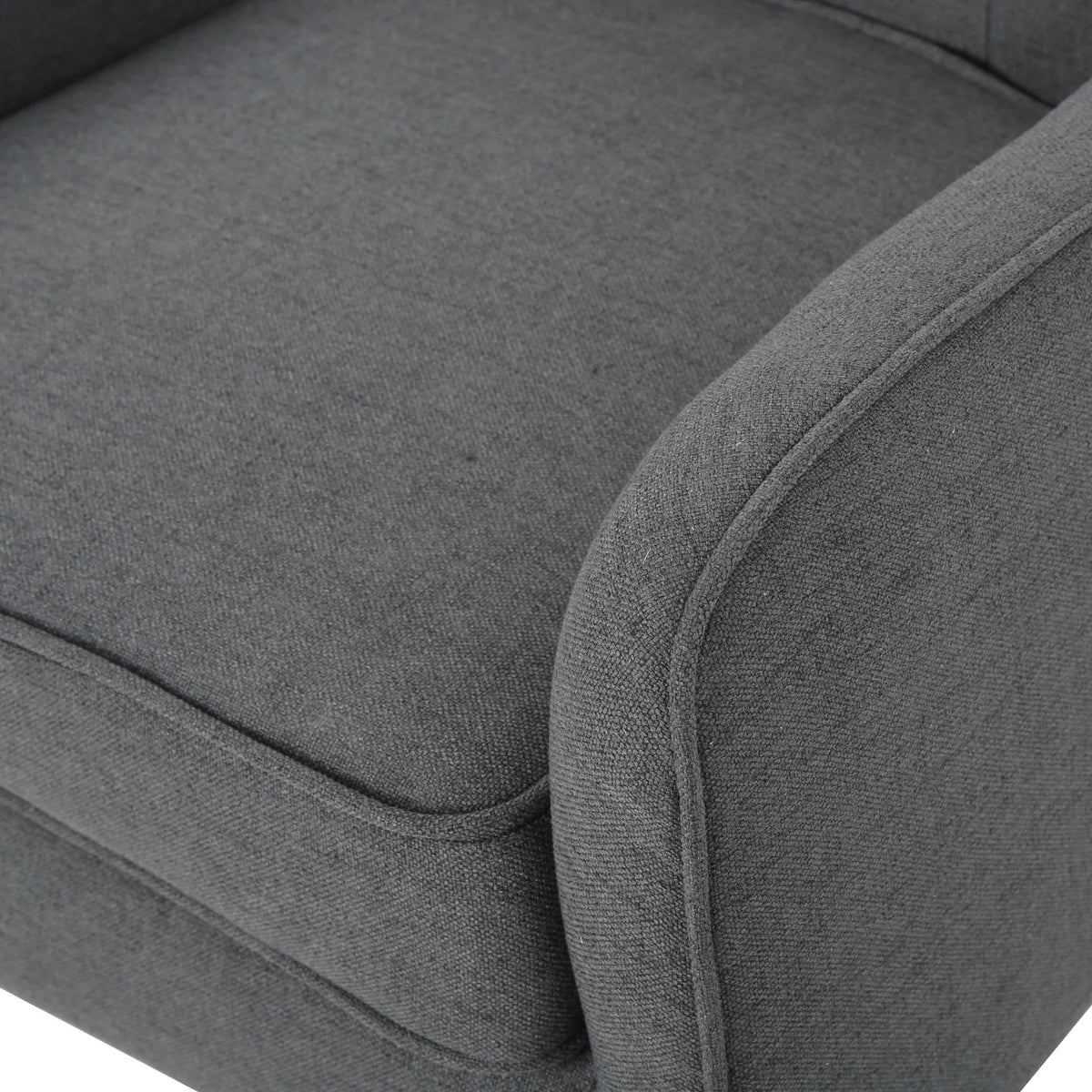 Charcoal Fabric Arm Chair W972