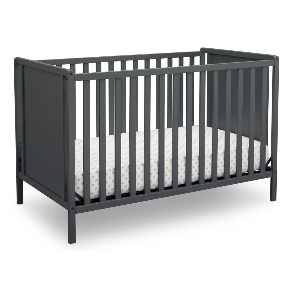 Charcoal Grey 4-in-1 Convertible Crib X8278