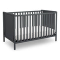 Charcoal Grey 4-in-1 Convertible Crib X8278