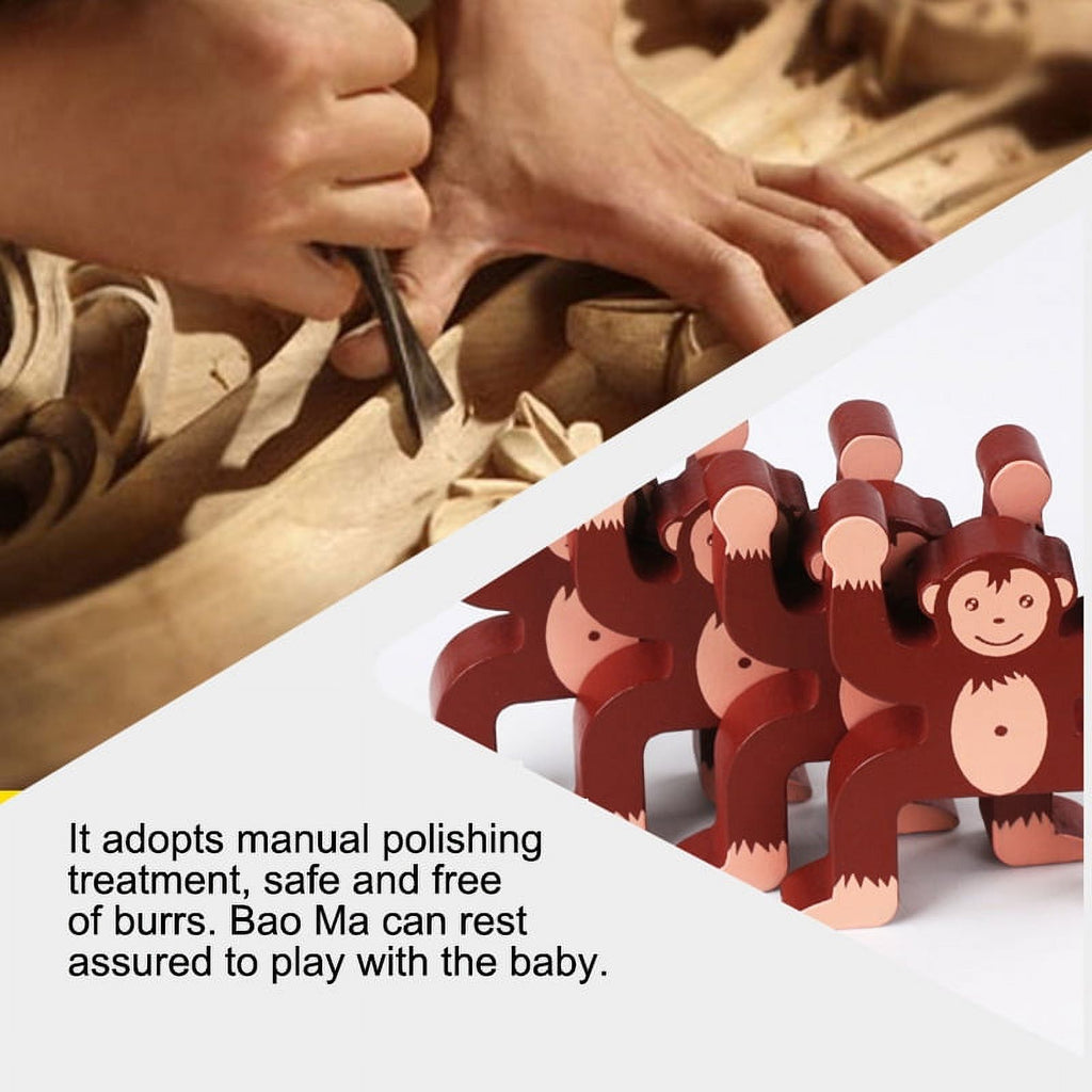 Wooden Stacking Games Toys Set Balancing Blocks C320