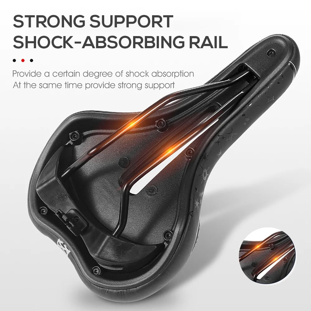 Bike Seat Cushion Padded Saddle V7161