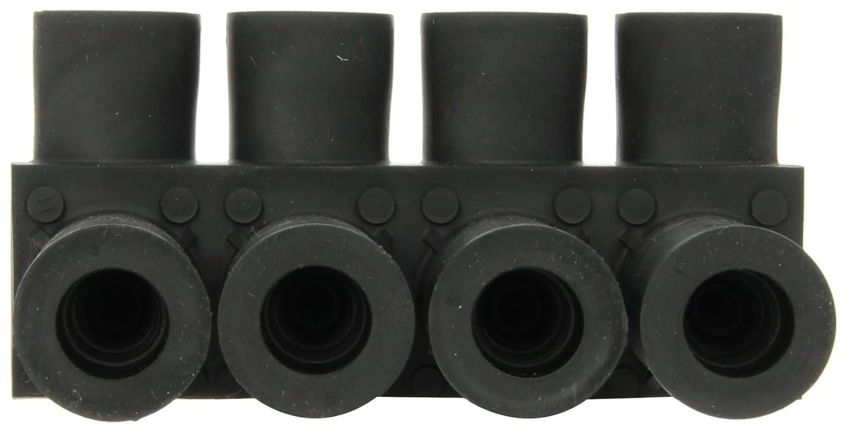 Submersible Pedestal Connector, 4 Ports, Black, Pack of 2 T92100