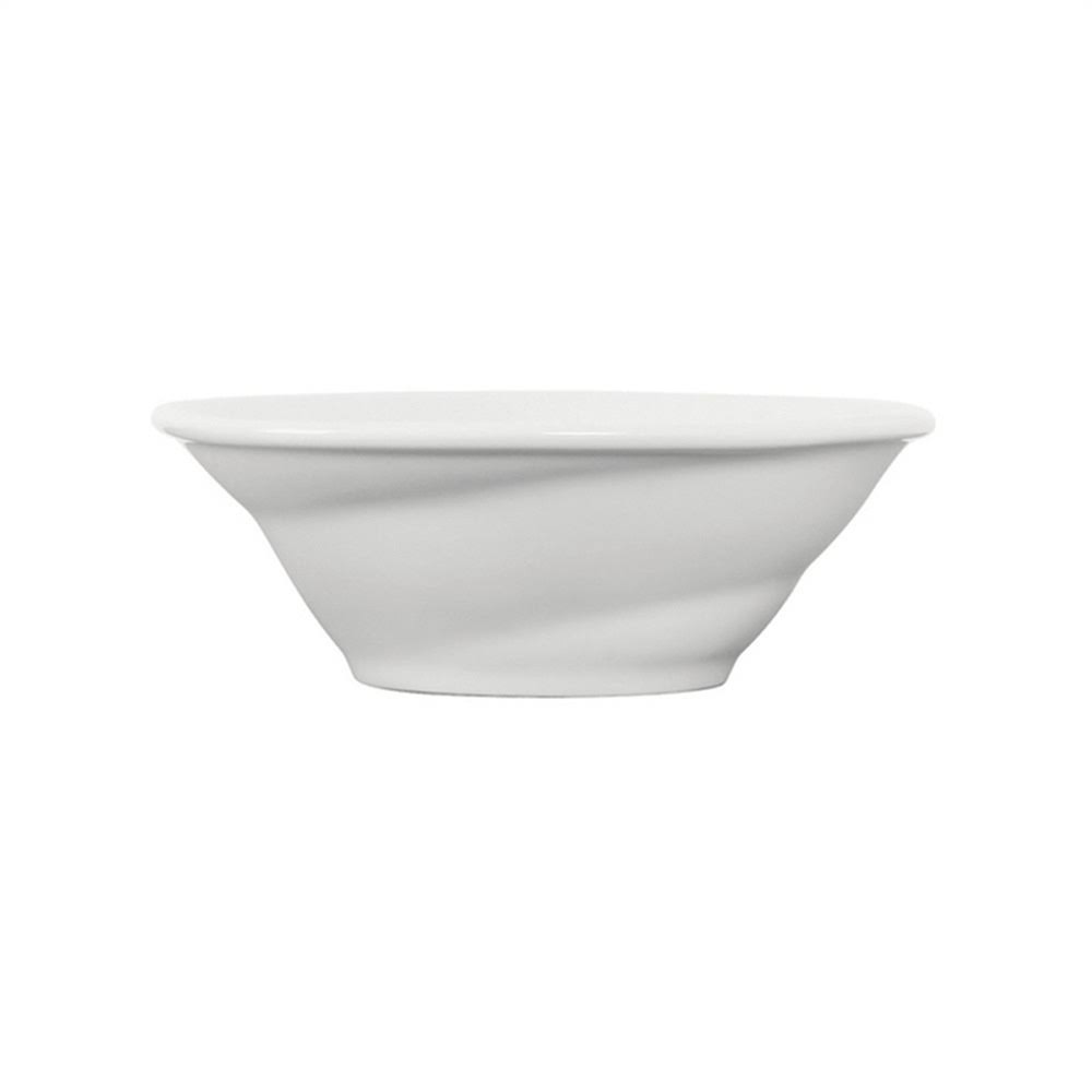 8 oz Porcelain White Spiral Bowl, Case of 12 R35106