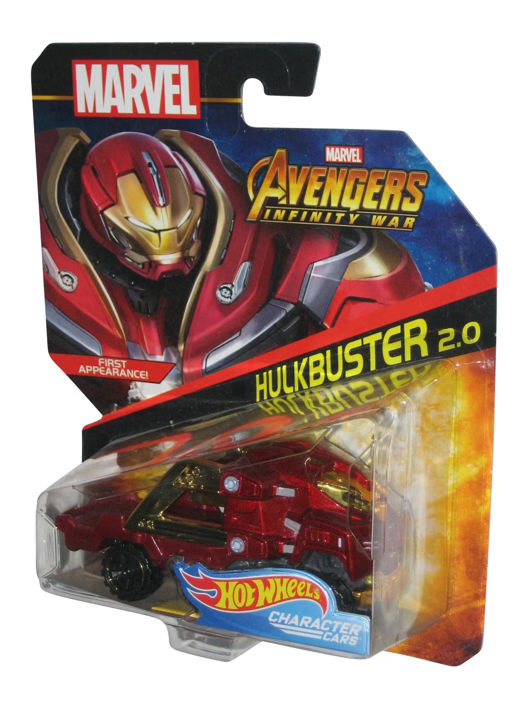 Hot Wheels Iron Man Hulkbuster 2.0 Character Cars Toy Vehicle D762