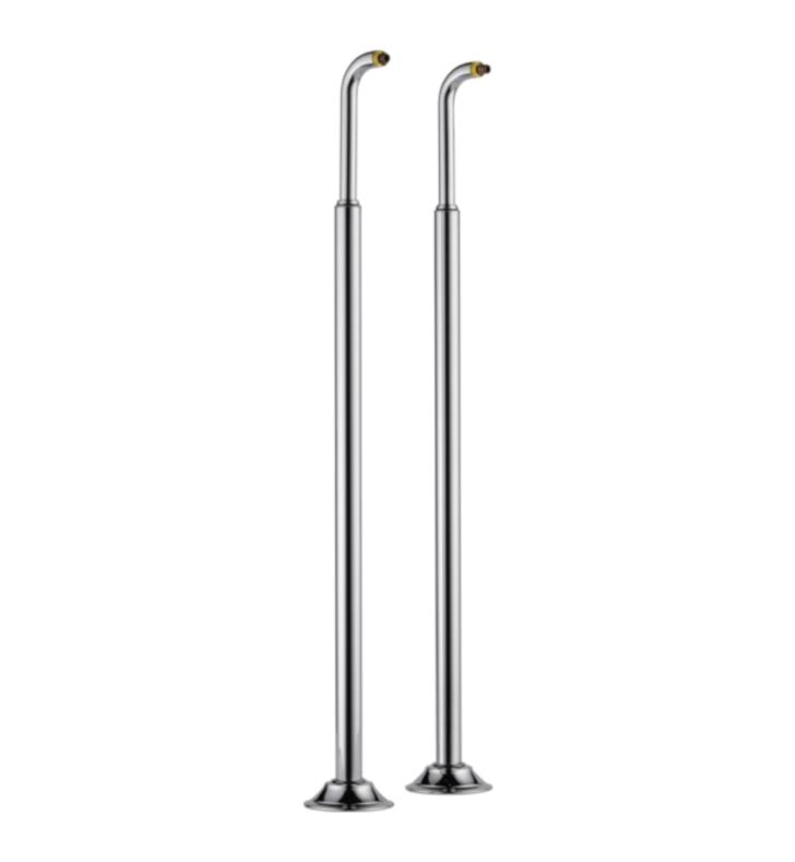 Matte Black Floor Mount Tub Filler Risers O5156