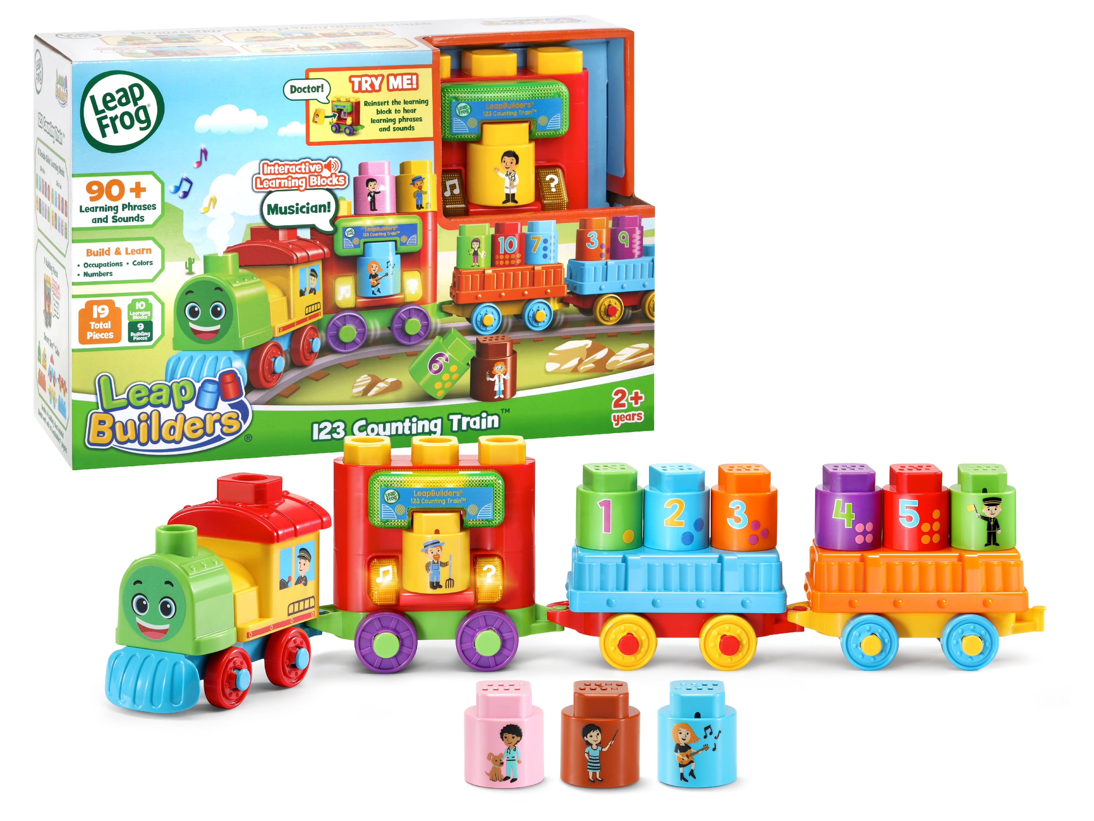 123 Counting Train Learning Blocks Toy X55563