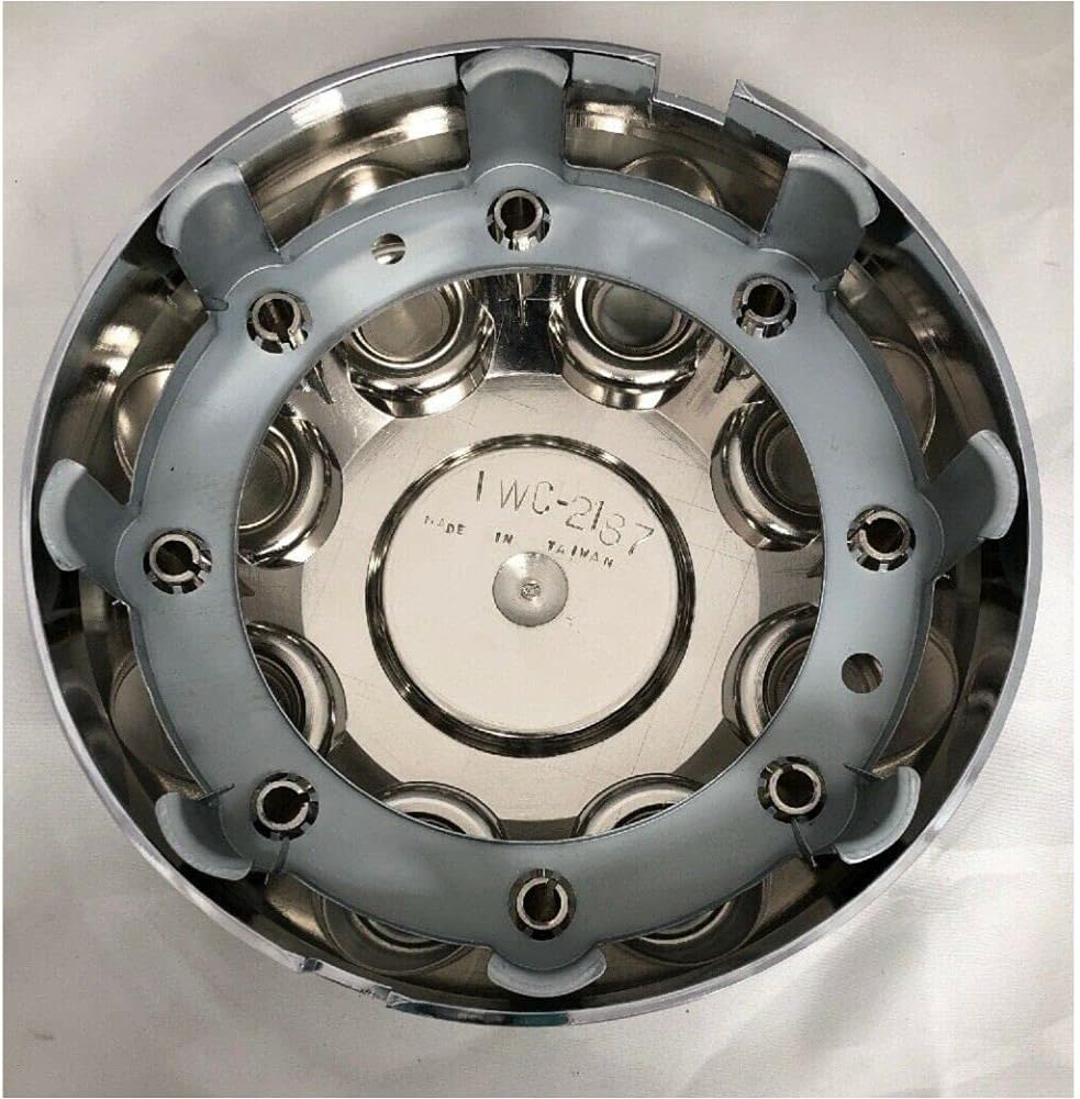 Chrome Wheel Hub Center Cap Set Q7566