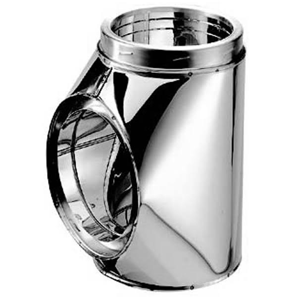 8x22 Diameter Galvalume Tee with Cap Z9457