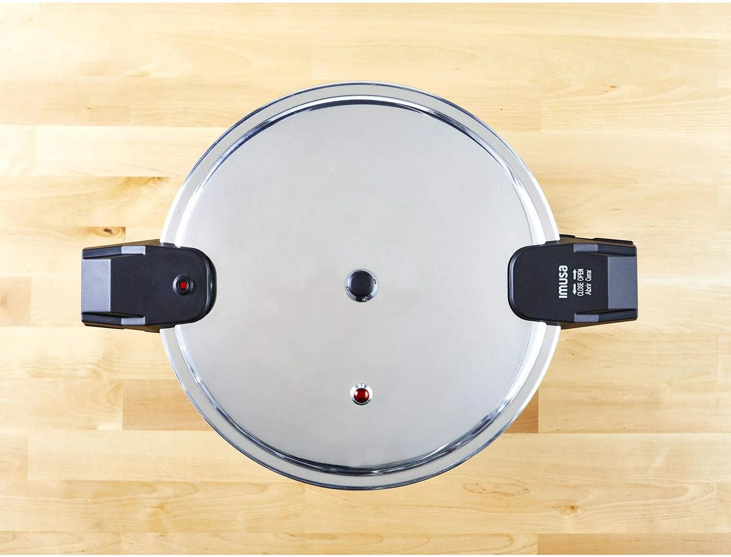 16Qt Jumbo Stovetop Pressure Cooker With Regulator And Side Handles U5038