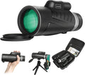 12x50 Monocular Telescope with 23mm Large Eyepiece and Smartphone Adapter P819714