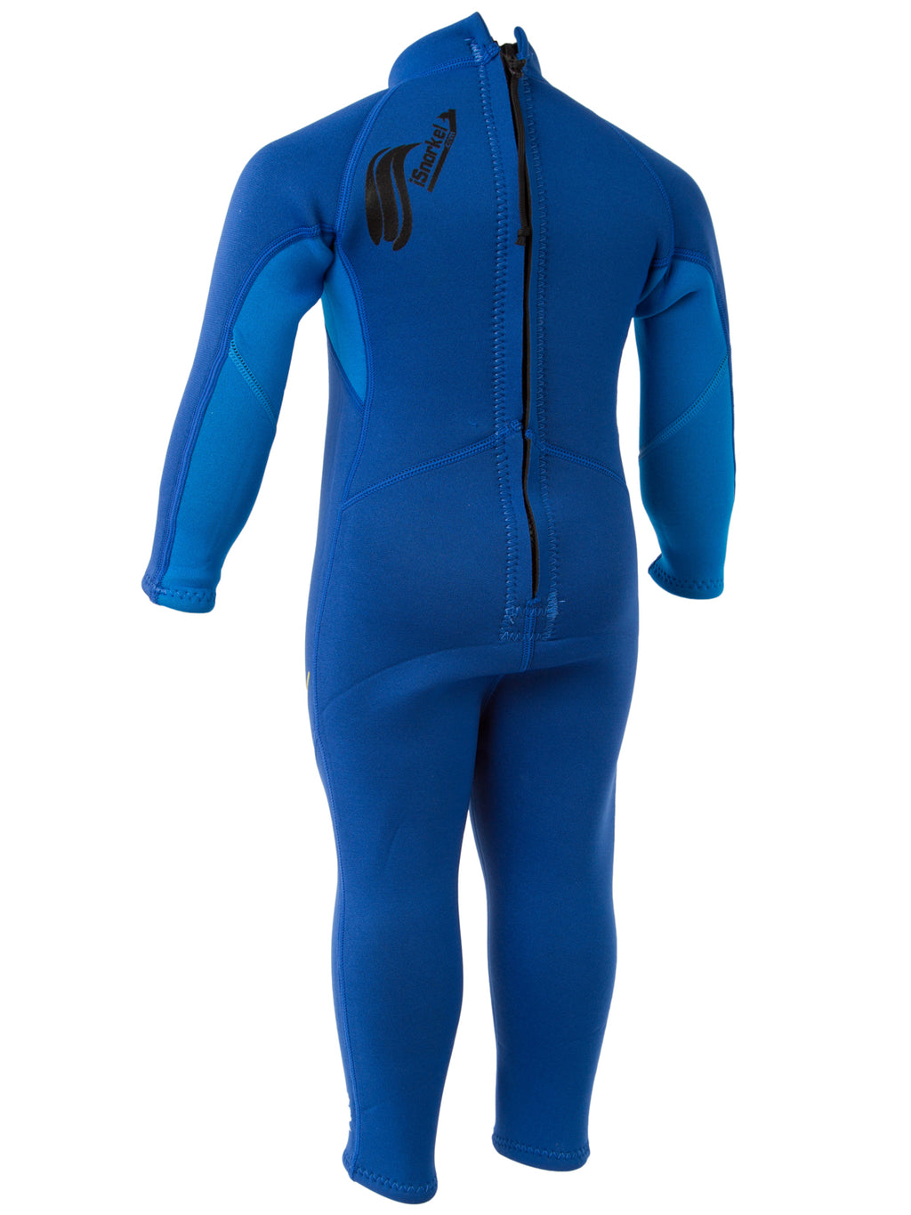 Toddler Full Wetsuit 2 Deep Sea Brite Blue Yellow B187