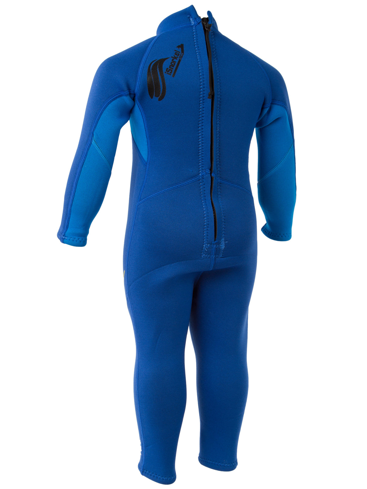 Toddler Full Wetsuit 2 Deep Sea Brite Blue Yellow B187