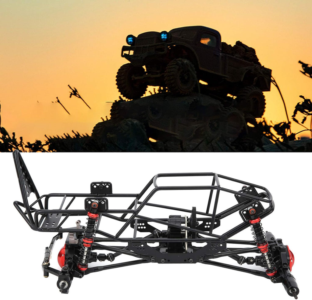 Black Metal RC Car Chassis Frame N306425