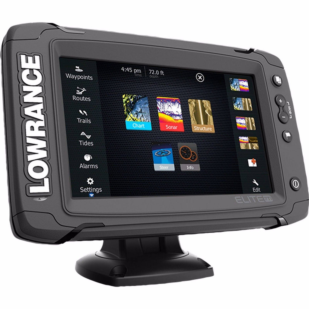 Elite-7 Ti Touch Combo with TotalScan Transom Mount Transducer X90792