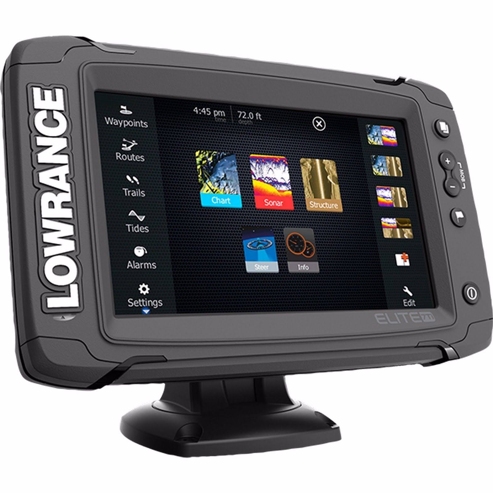 Elite-7 Ti Touch Combo with TotalScan Transom Mount Transducer X90792