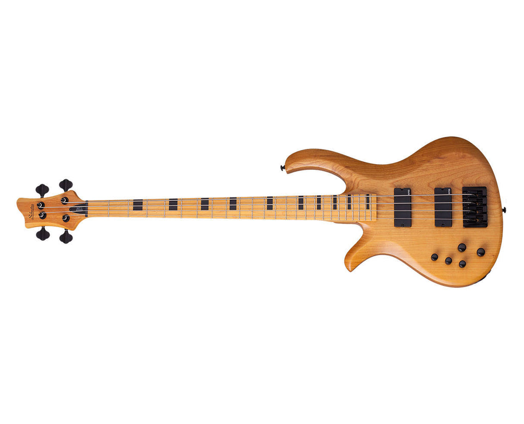 Left Handed Bass Guitar Aged Natural Satin S18174