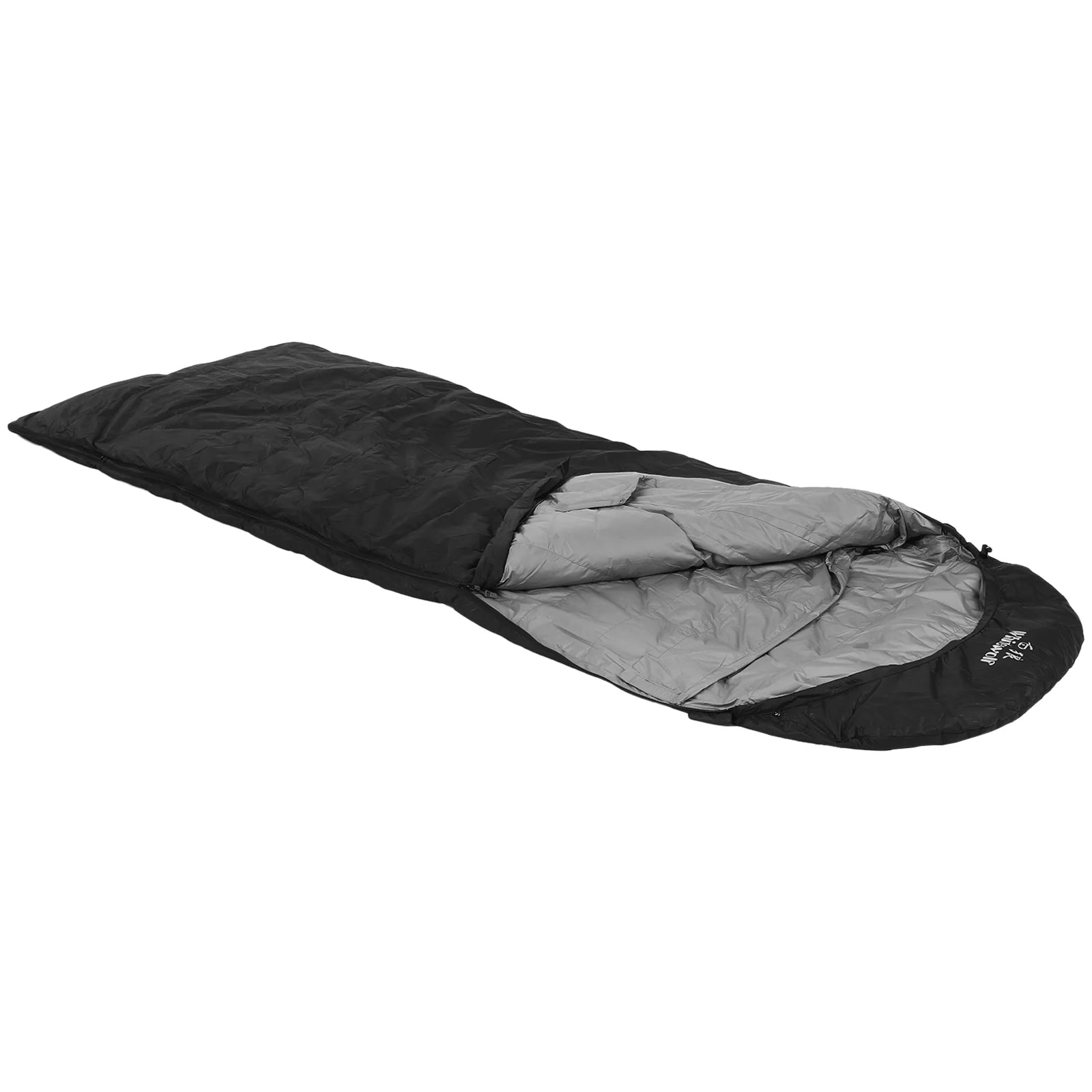 95% White Goose Down Lightweight Sleeping Bag 210x80cm with Storage Bag Z768928