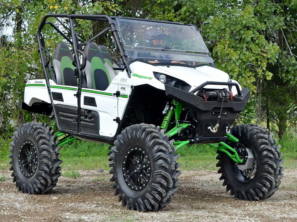 Scratch Resistant Flip Windshield for Kawasaki Teryx H221