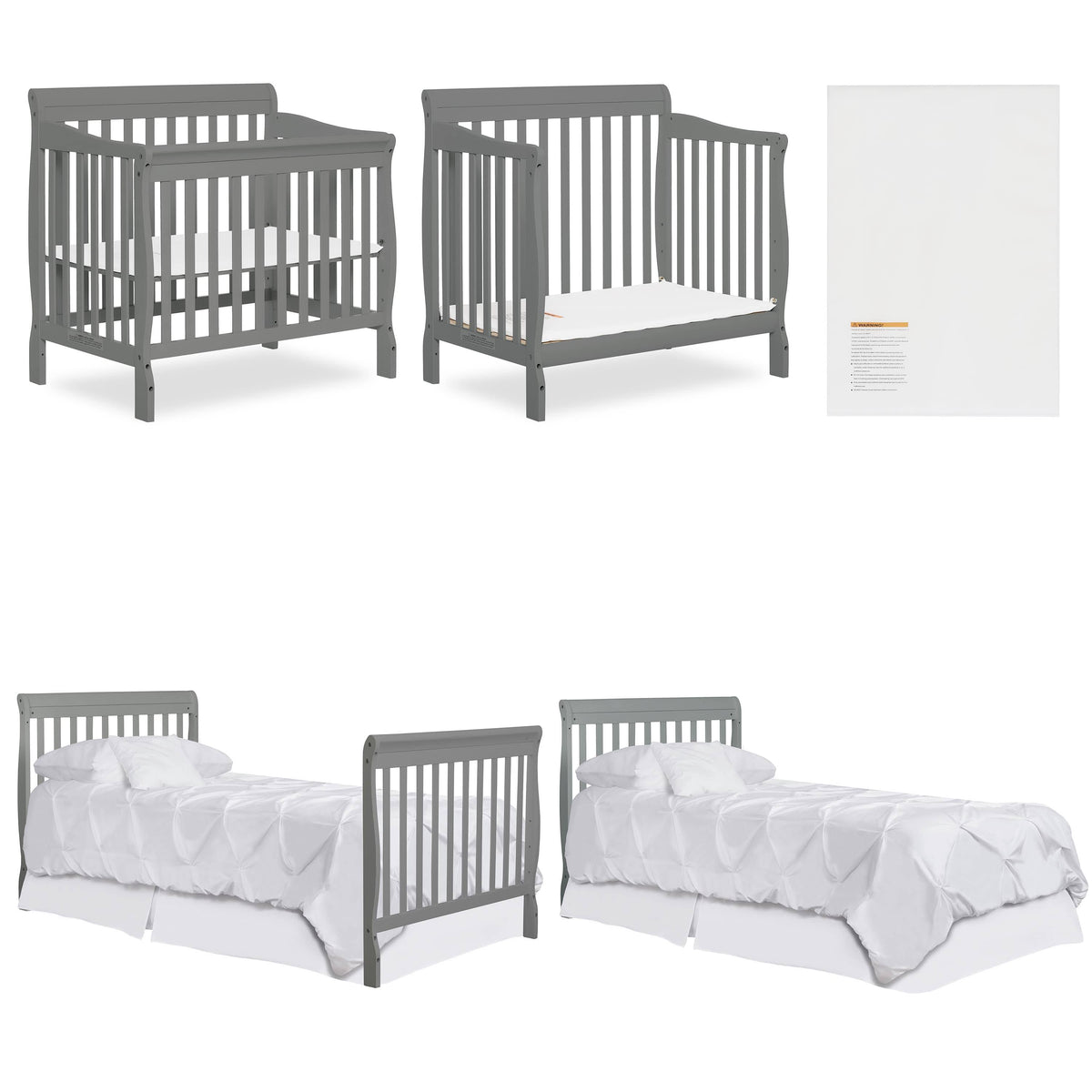 Convertible 4-in-1 Mini Crib P59003