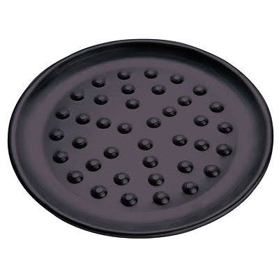 18" Hard Coat Anodized Aluminum Pizza Pan O81948