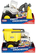 2-Pack Dump Truck & Front Loader Vehicle H58481