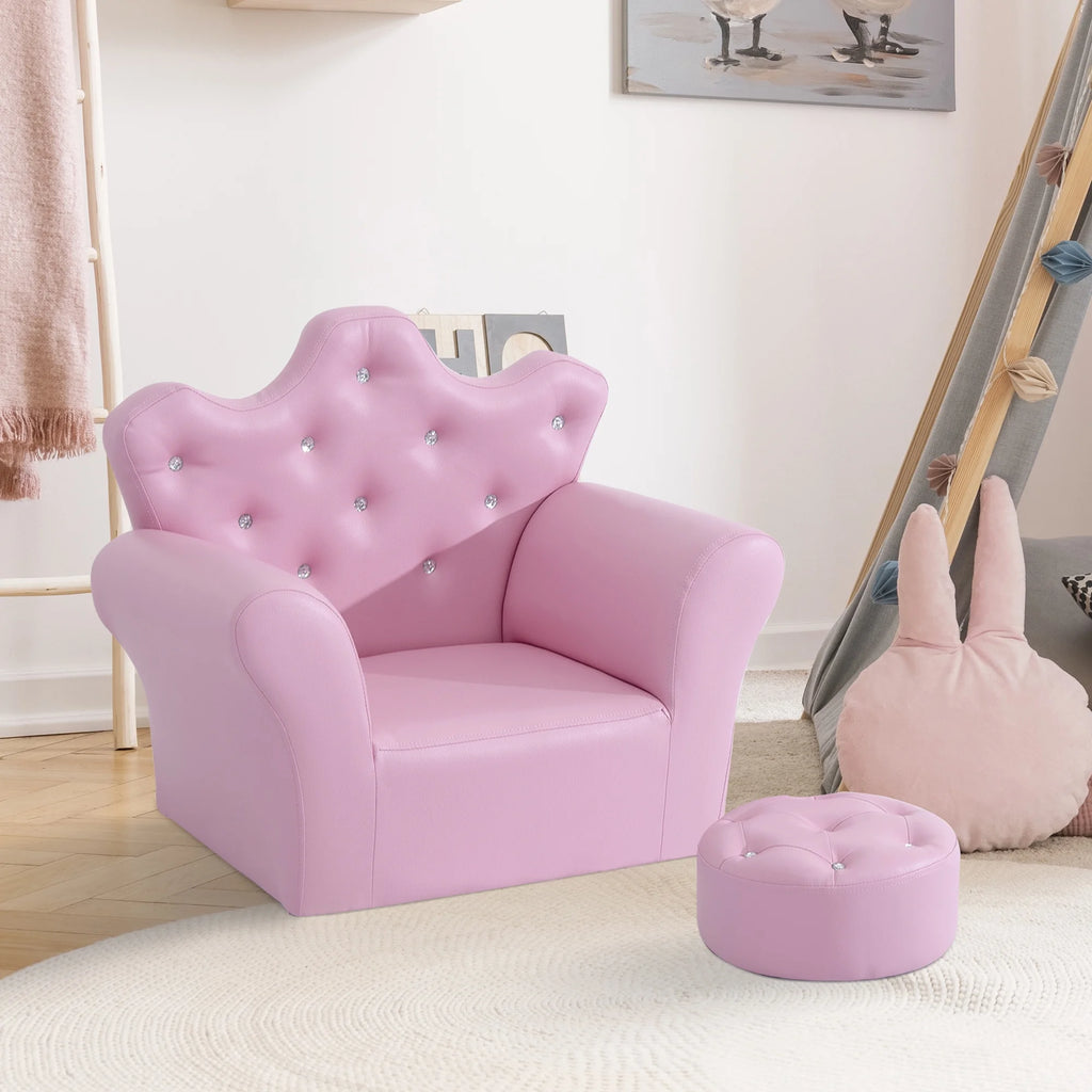 Kids Sofa Set with Footstool K768297