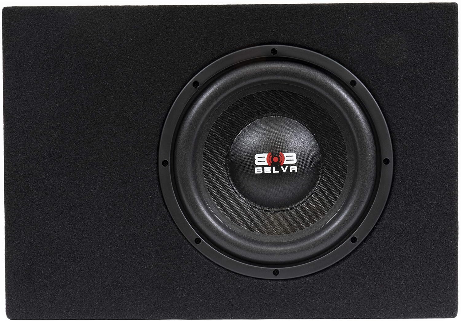 600 Watt Peak 10-inch Amplified Loaded Subwoofer Box V14837