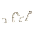Brushed Nickel Roman Tub Filler with Personal Shower B43255
