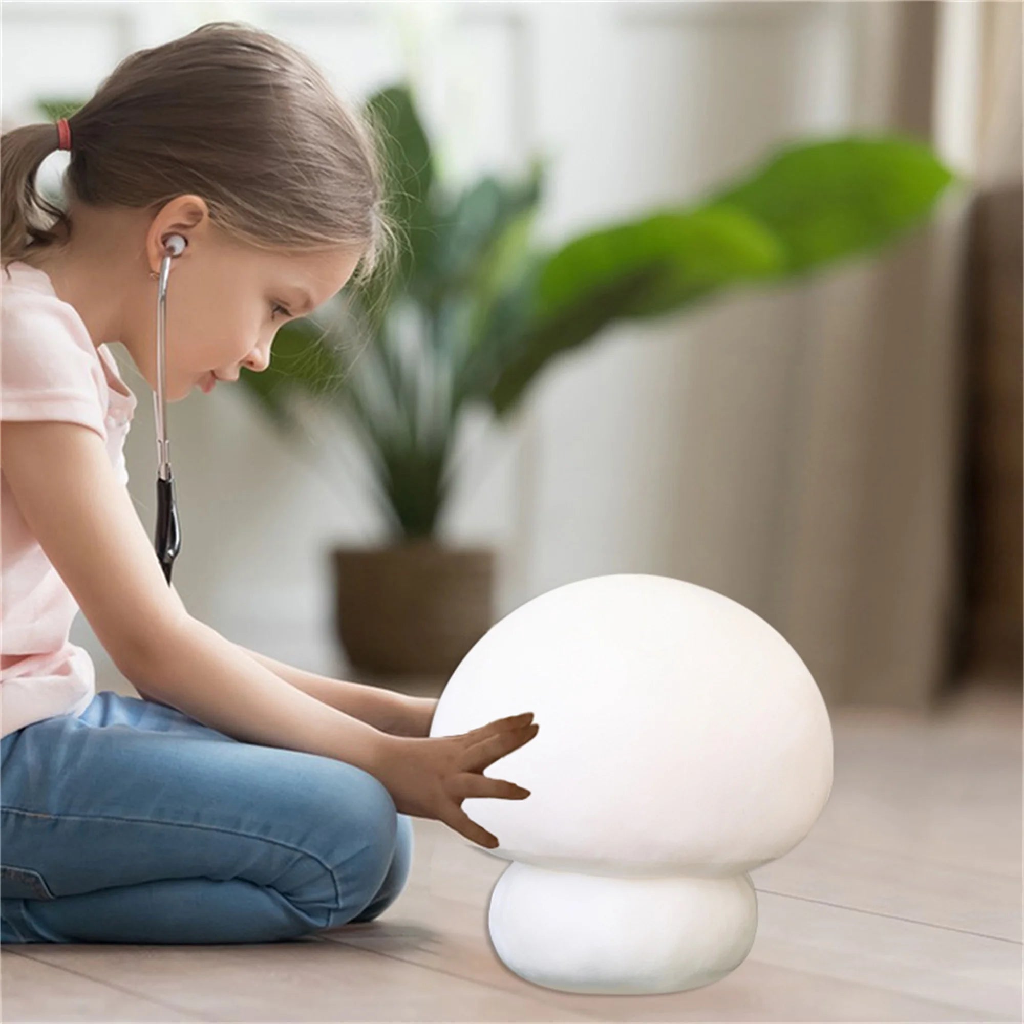 Mushroom Shaped Plush Toy Stuffed Doll M6556
