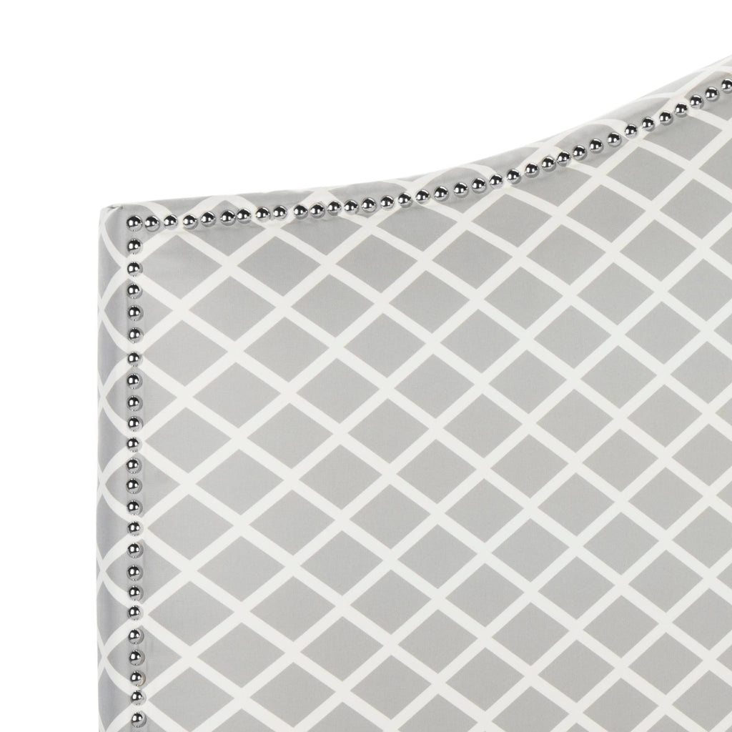 Grey/White King Headboard Z21468