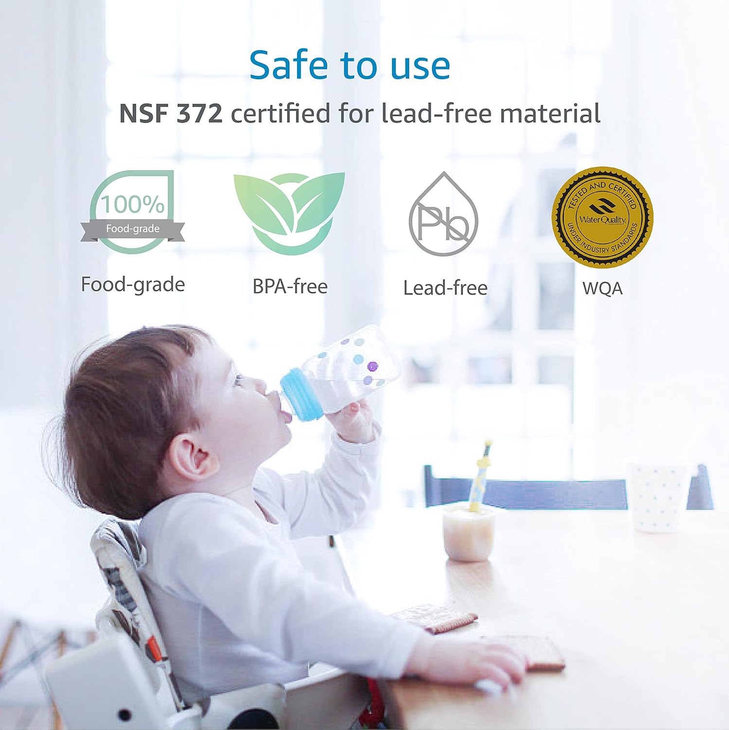 2 Pack Under Sink Water Filter Replacement Cartridge R6238