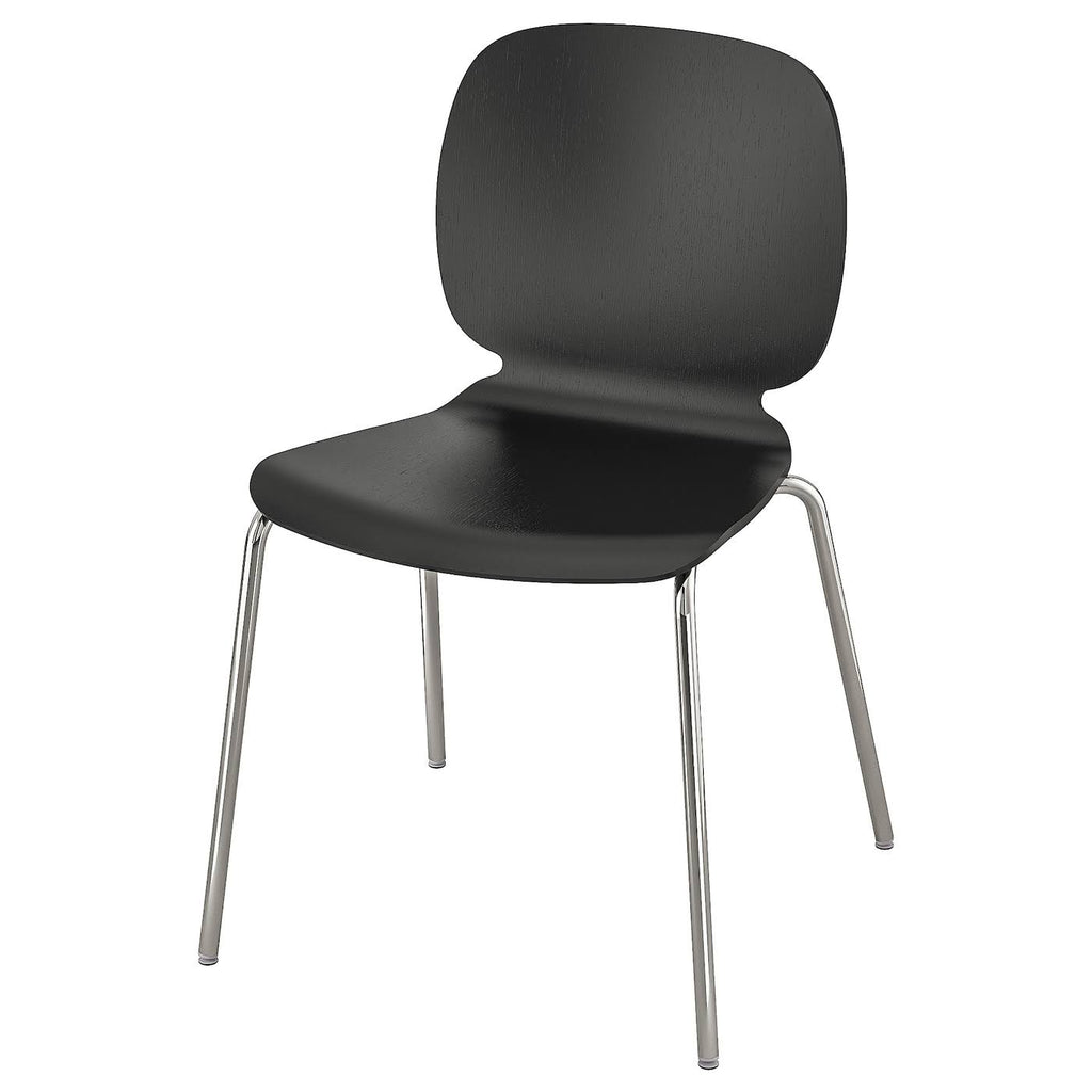 Black Chrome Plated Chair F99817