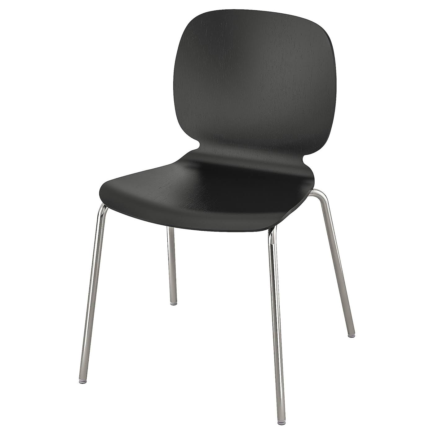 Black Chrome Plated Chair F99817