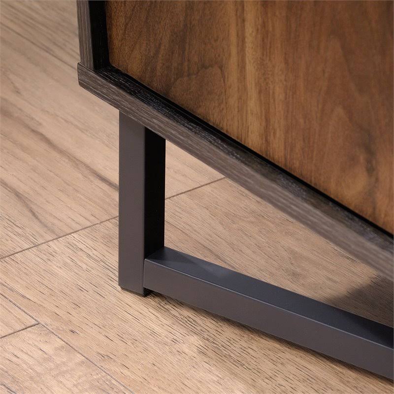 Credenza for 60x22 TVs, Brew Oak/Grand Walnut M99293