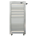 16-inch 4-Drawer Stainless Steel Rolling Tool Storage Q84446