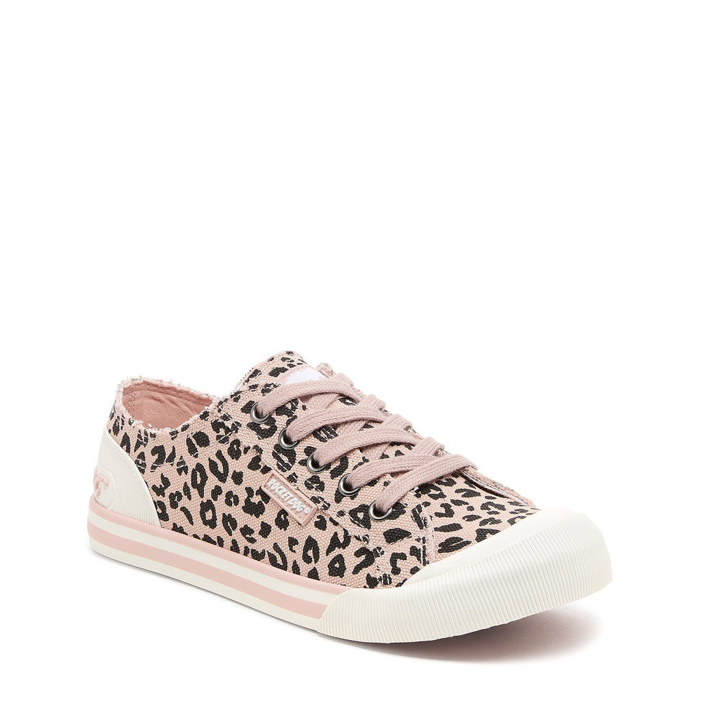 Jazzin Light Pink Leopard Sneaker