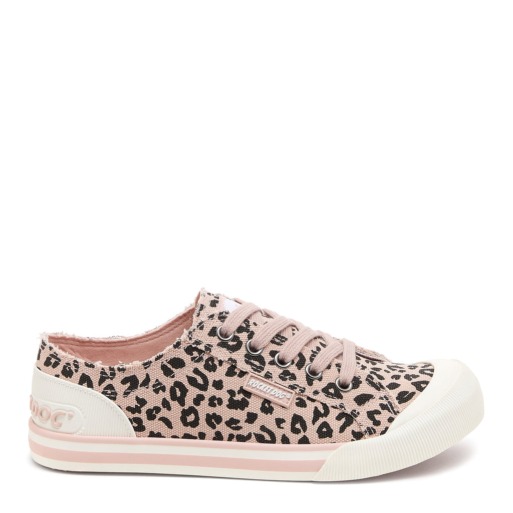 Jazzin Light Pink Leopard Sneaker