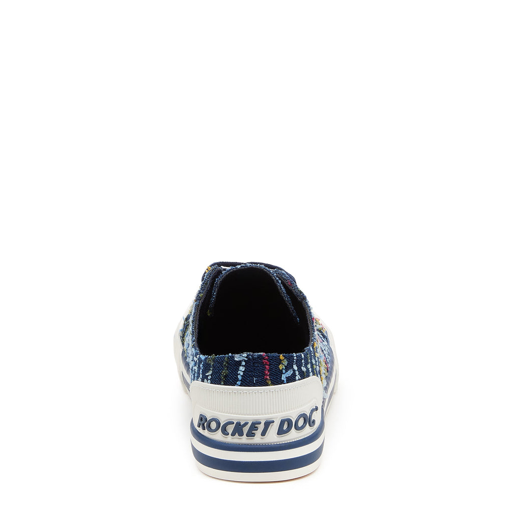 Jazzin Blue Radio Stripe Sneaker