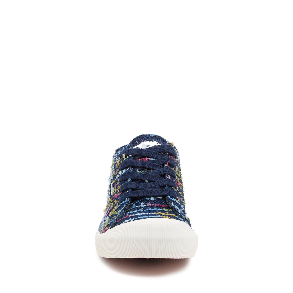 Jazzin Blue Radio Stripe Sneaker