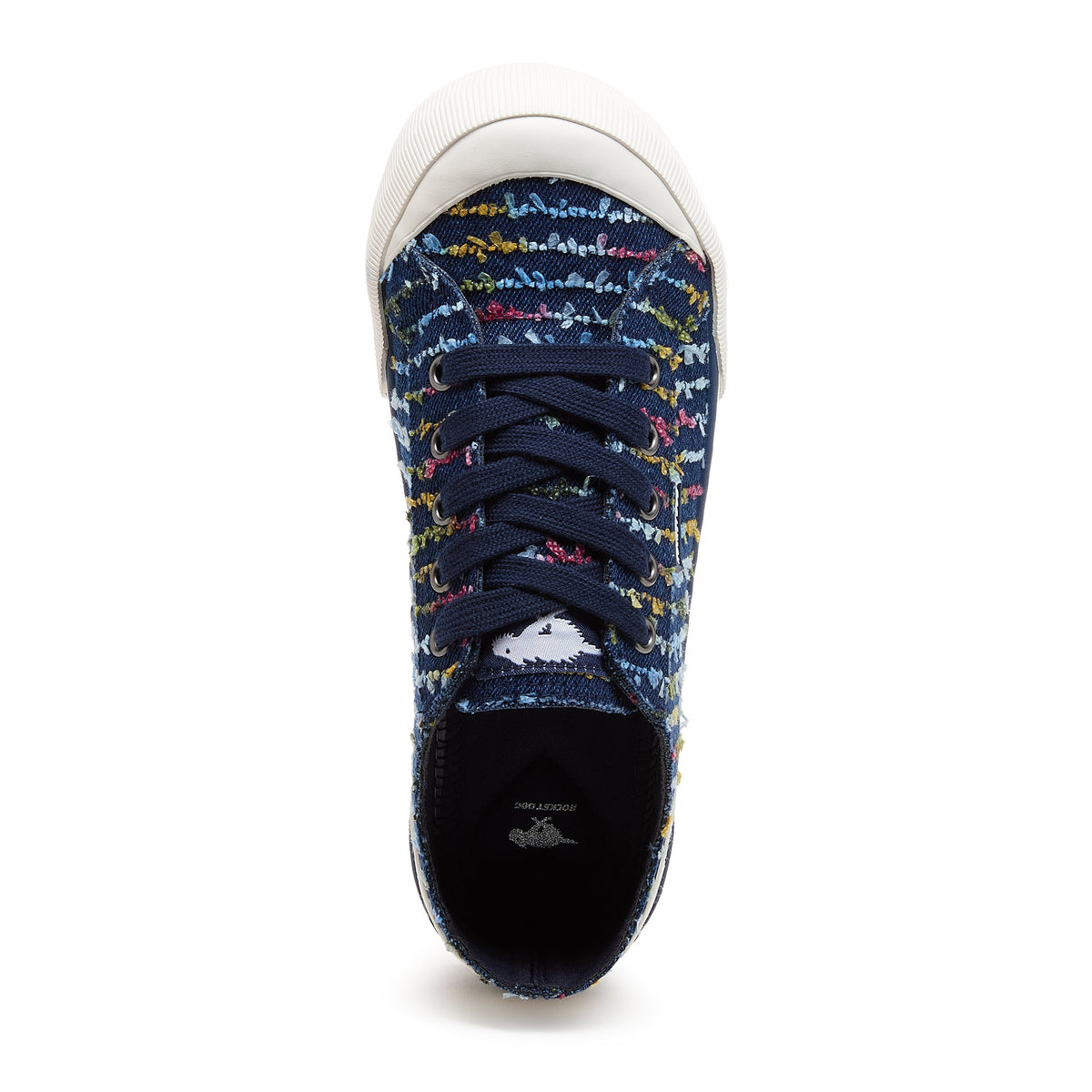 Jazzin Blue Radio Stripe Sneaker