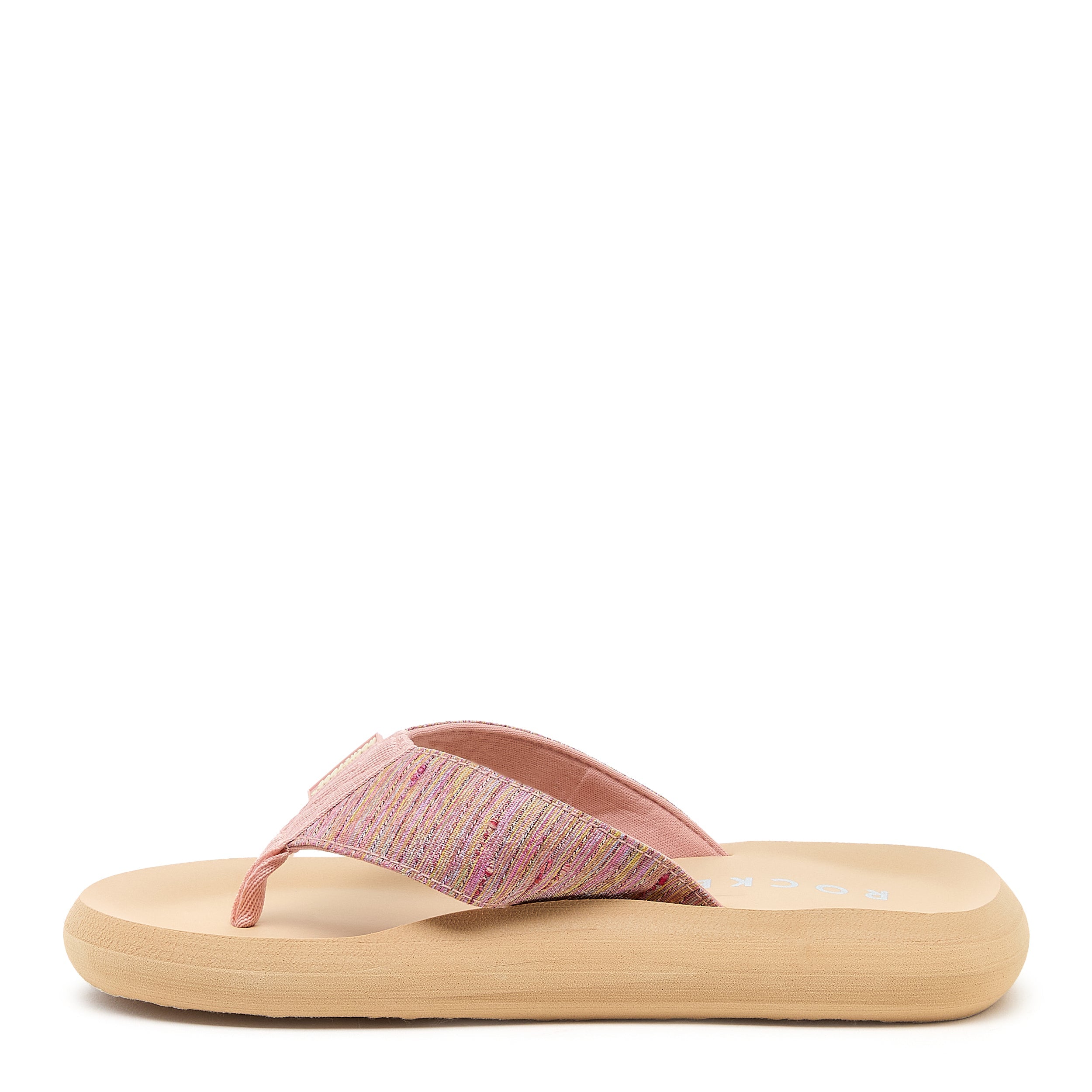 Spotlight Pink Perry Stripe Flip Flop