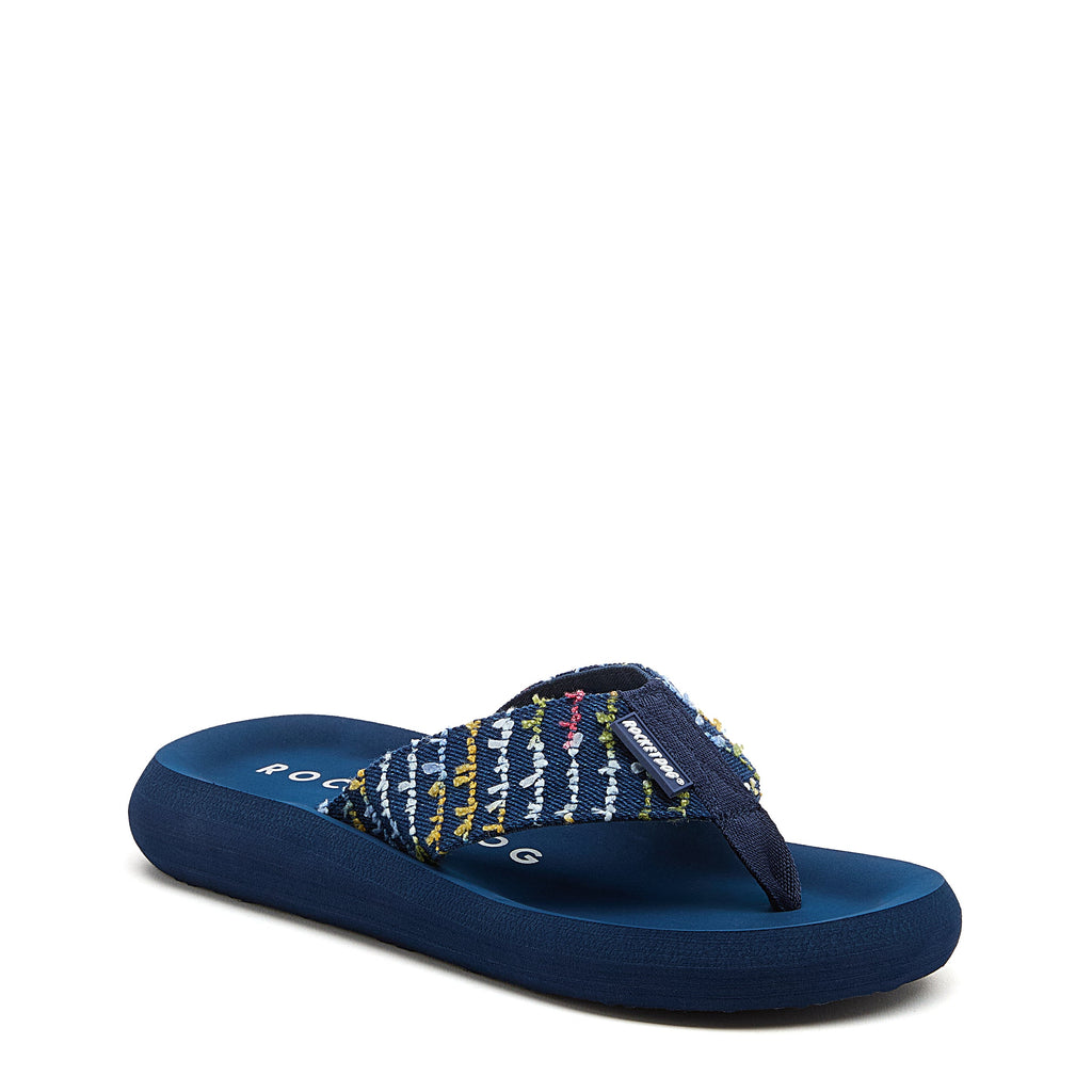 Spotlight Navy Multi Flip Flops
